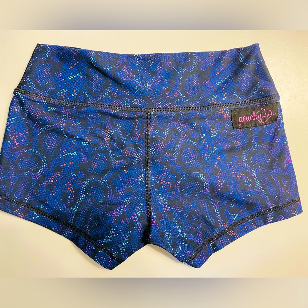 Peachy Athletic Shorts / Wild / Snakeskin / NWOT